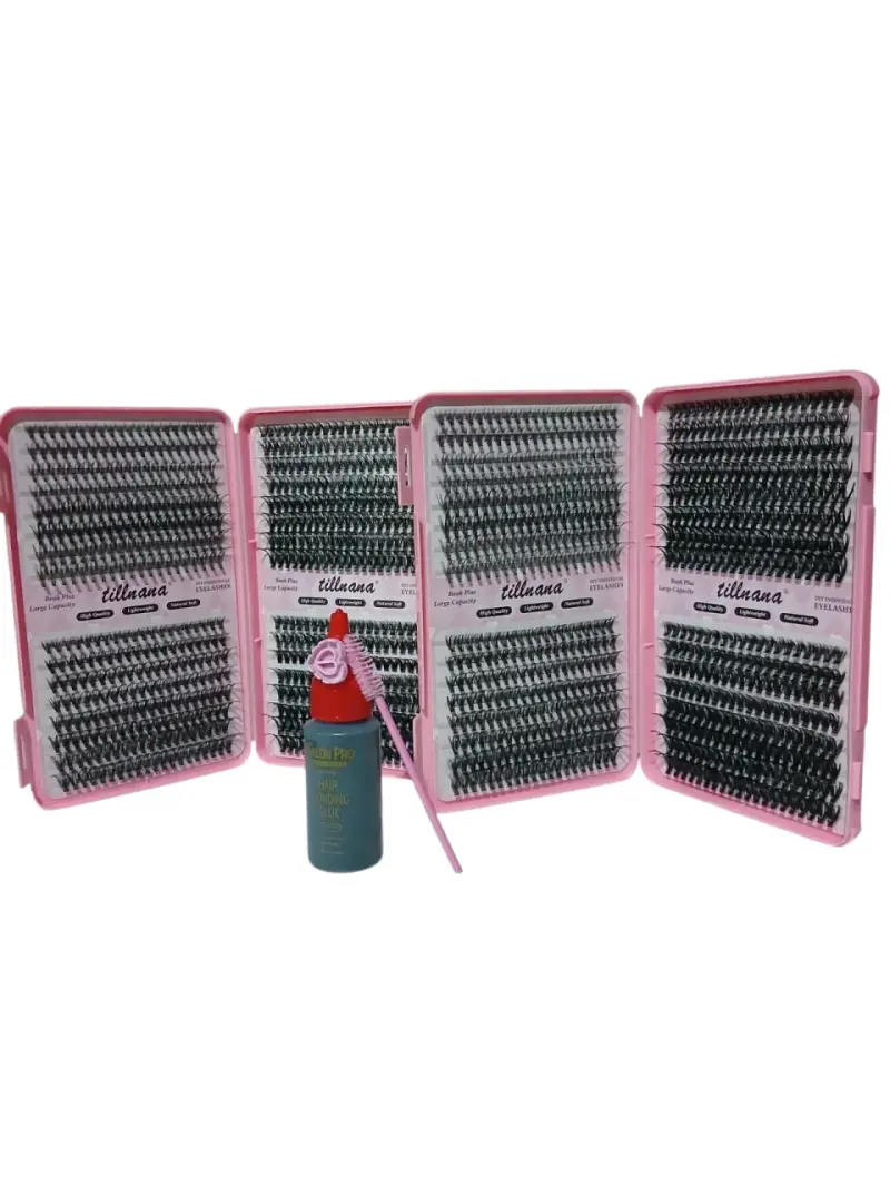 Kit de Extensiones de Pestañas con Pegamento - 1