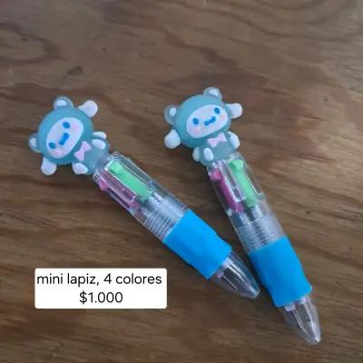 Lápiz con luz y 4 colores diseño animal - miniatura 2