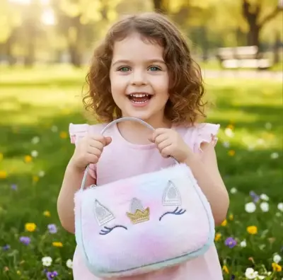 Cartera unicornio multicolor - miniatura 1