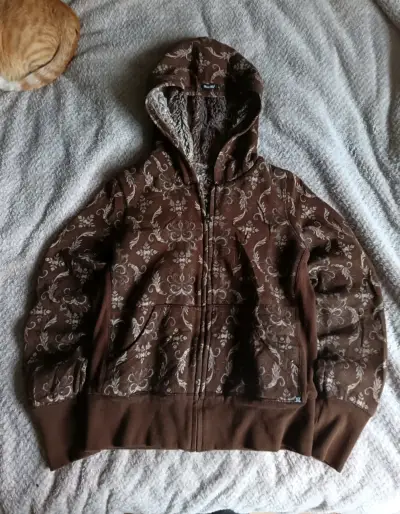 Zip up miss me con fur interno - miniatura 1