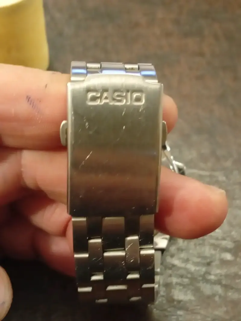 Reloj Casio de acero inoxidable con cronógrafo - 4