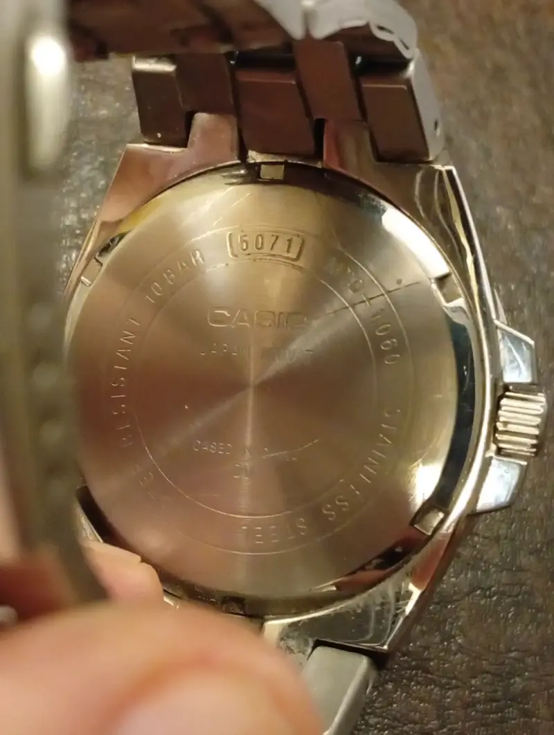 Reloj Casio de acero inoxidable con cronógrafo - 5