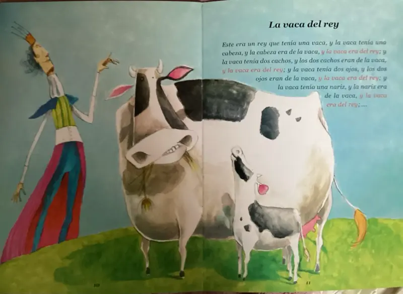 Libro Los Gansos y La Vaca del Rey - Cuentos Chilenos - 3