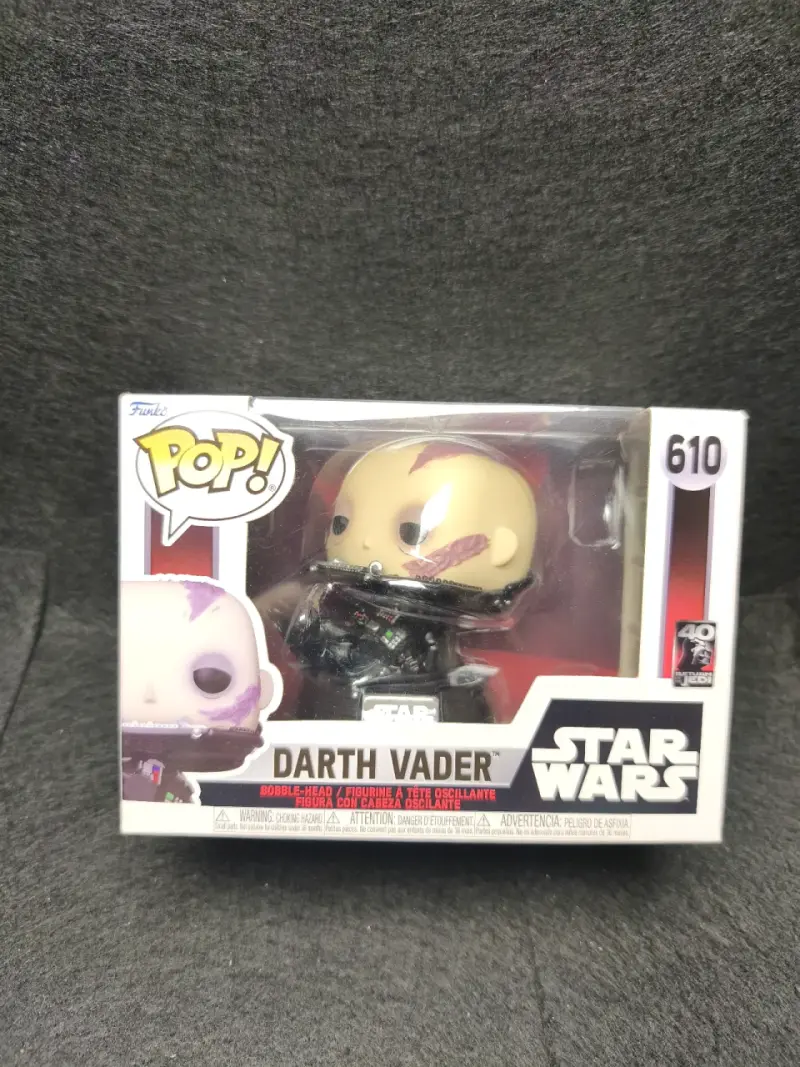 Funko Pop Darth Vader Star Wars 40 Aniversario - 1
