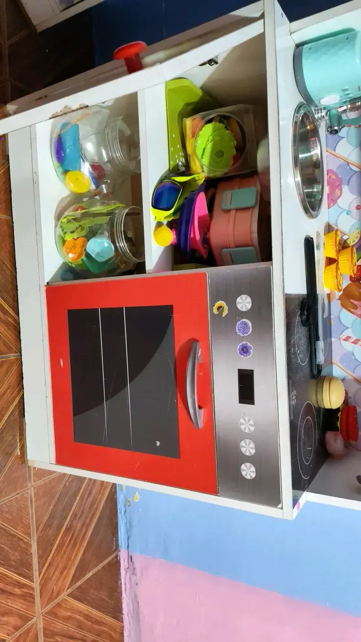 Cocina de juguete infantil con accesorios - 3