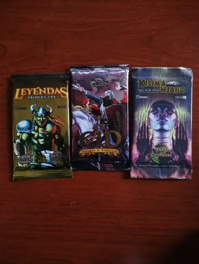 Colección de sobres de cartas Leyendas con caja Deck Box - miniatura 4