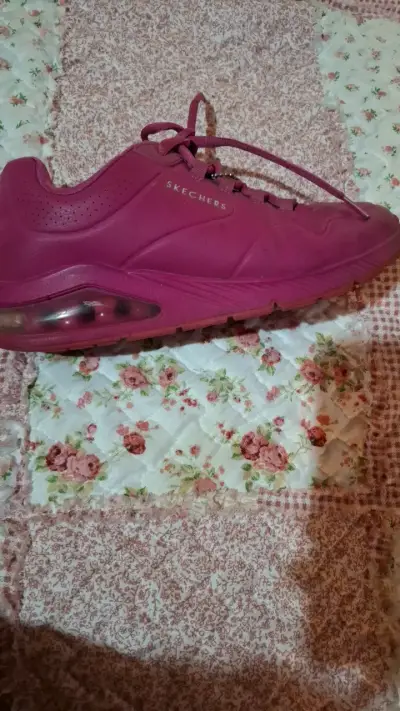 Zapatillas deportivas mujer Skechers rosadas - miniatura 3