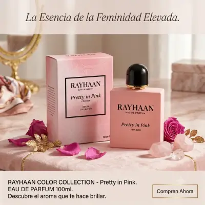 Perfume Rayhaan Pretty in Pink 100ml para Mujer - miniatura 1