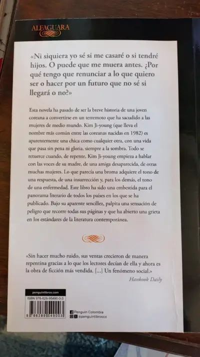 Libro Kim Ji-young, Nacida en 1982 de Cho Nam-joo - miniatura 2