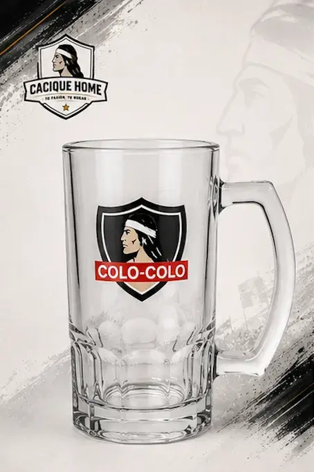 Vaso de Cerveza Colo-Colo Oficial