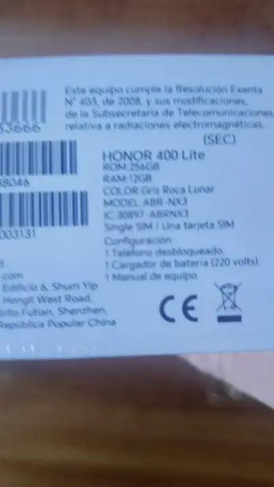 Smartphone Honor 400 Lite 5G 256GB - miniatura 2