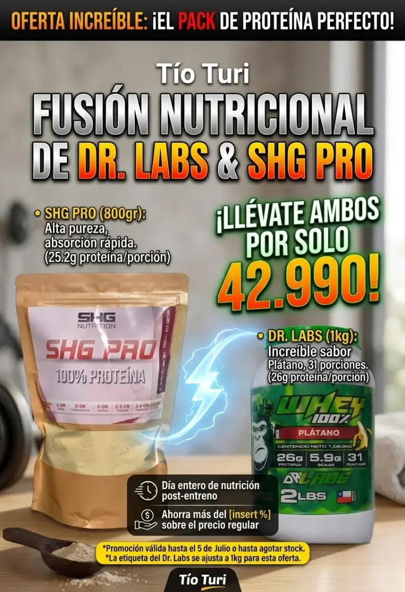 Pack de Proteínas Dr. Labs y SHG Pro - 1