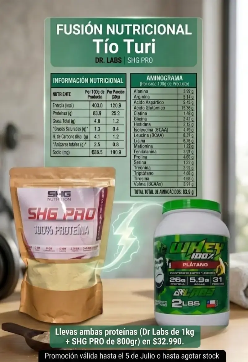 Pack de Proteínas Dr. Labs y SHG Pro - 2