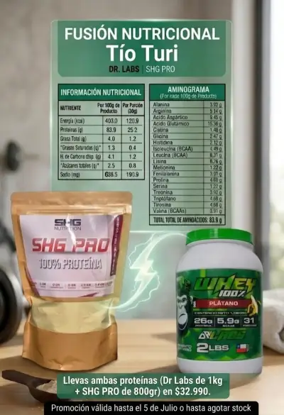 Pack de Proteínas Dr. Labs y SHG Pro - miniatura 2