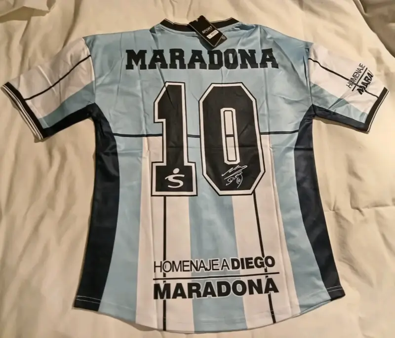 Camiseta Homenaje Diego Maradona Fila Celeste - 2