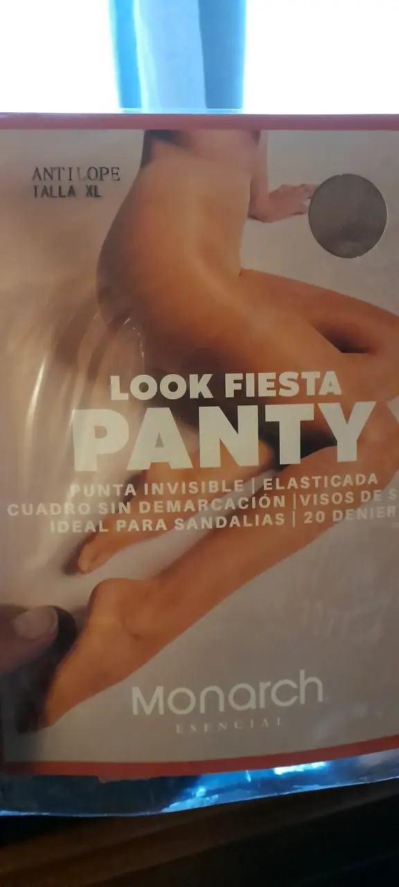 Panty Look Fiesta Monarch Talla XL - 1