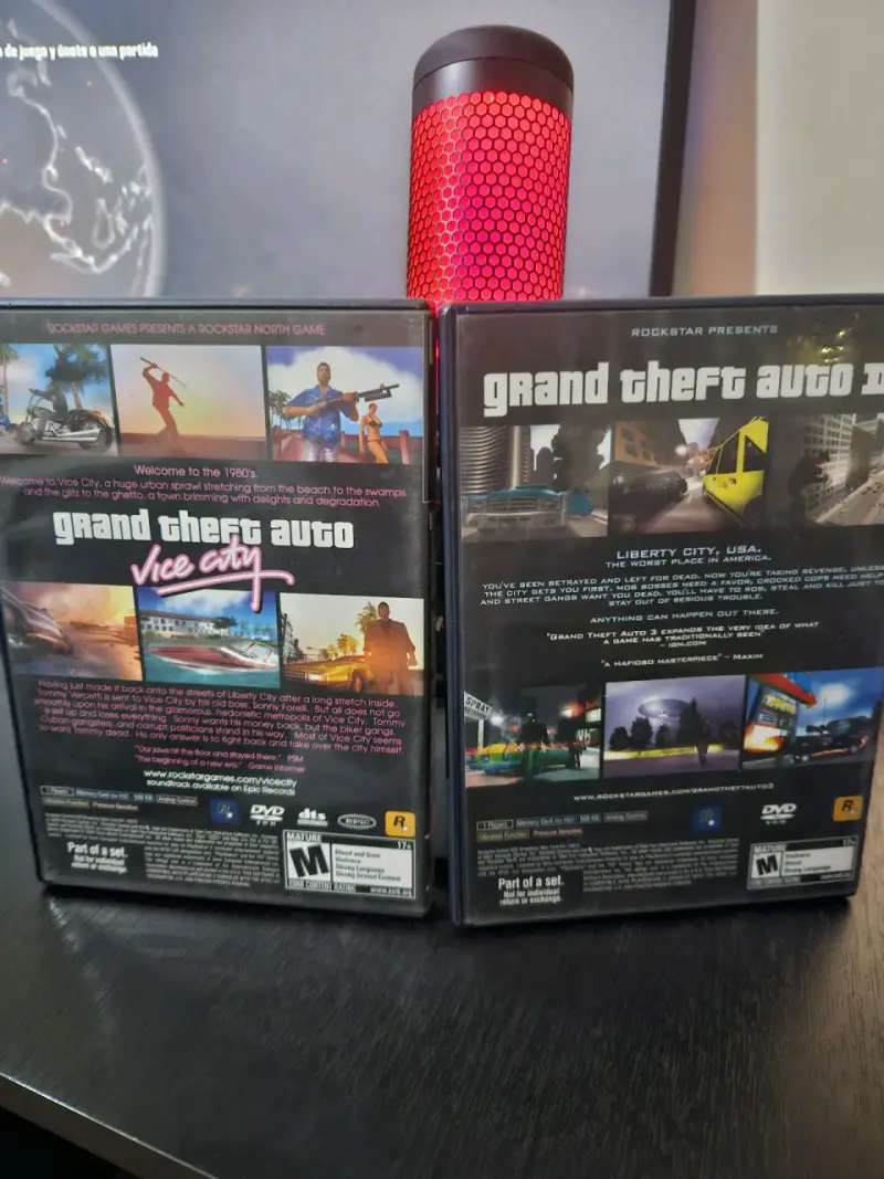 Juegos Grand Theft Auto Vice City y III para PS2 - 2