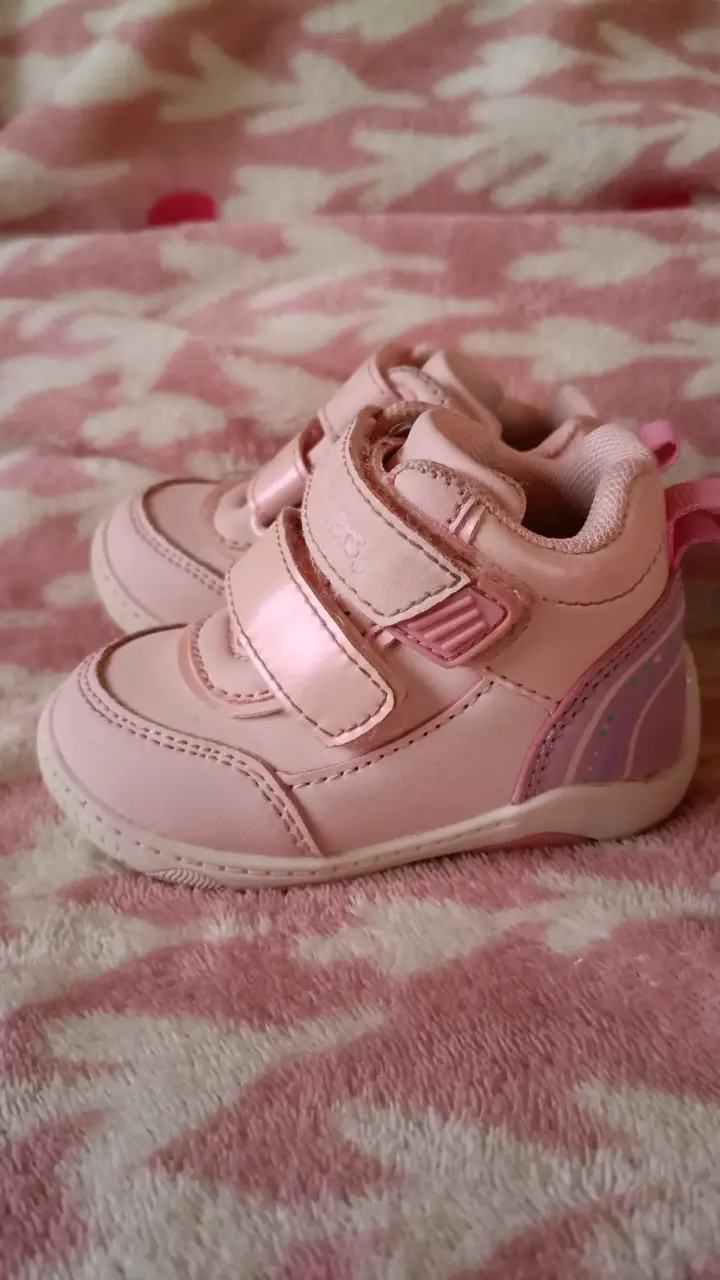 Zapatillas rosadas para bebé Bubblegummers - 2
