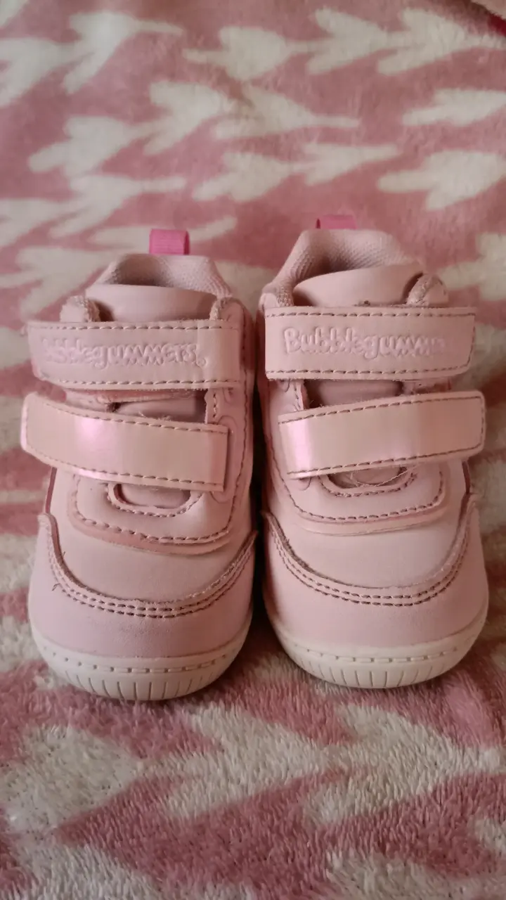 Zapatillas rosadas para bebé Bubblegummers - 3