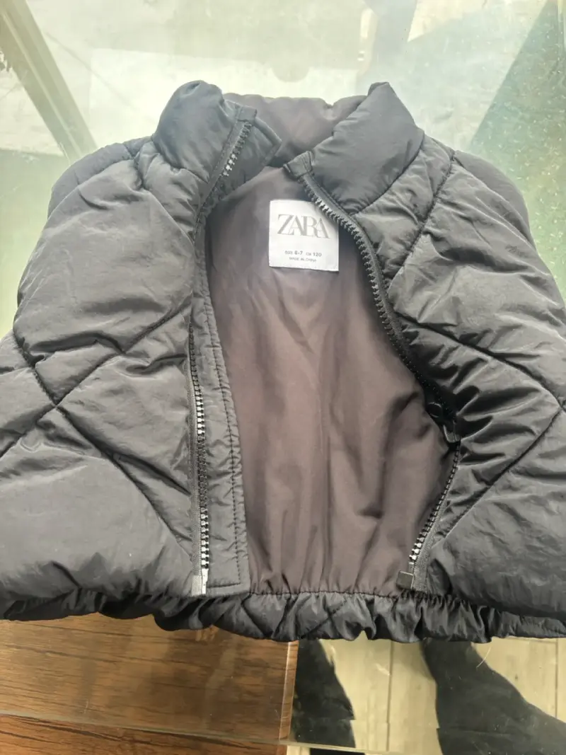 Chaleco acolchado negro para niño o niña Zara - 3