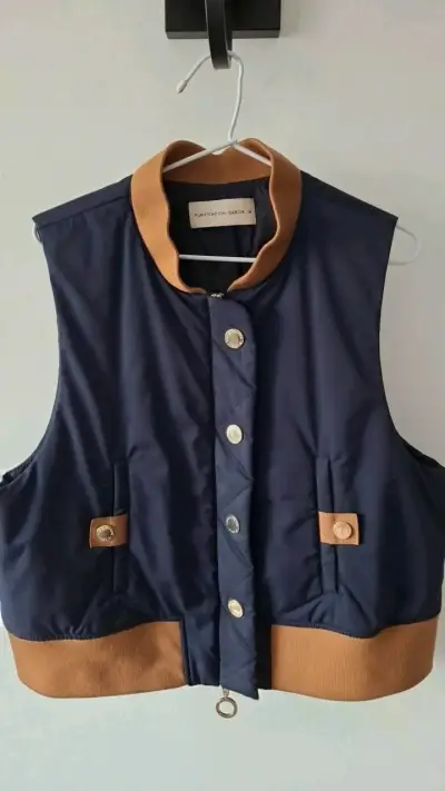 Chaqueta azul Purificación García - miniatura 1
