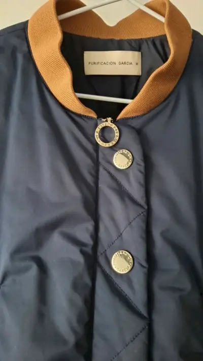 Chaqueta azul Purificación García - miniatura 3