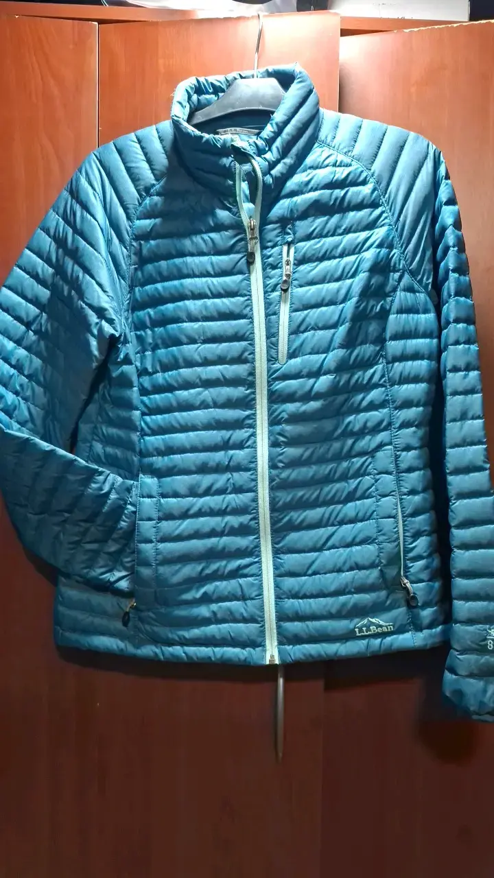Chaqueta acolchada azul L.L.Bean para mujer - 1