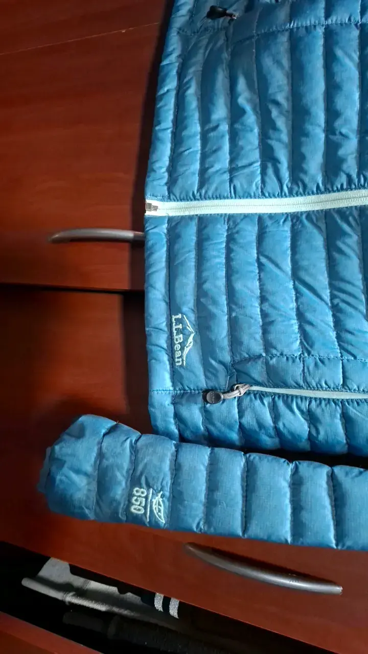 Chaqueta acolchada azul L.L.Bean para mujer - 3