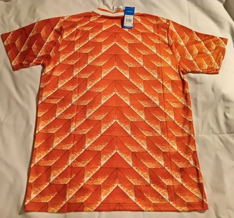 Camiseta retro Adidas KNVB naranja - 2