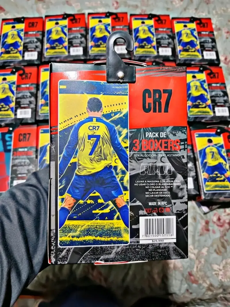 Pack de 3 boxers CR7 talla L - 2