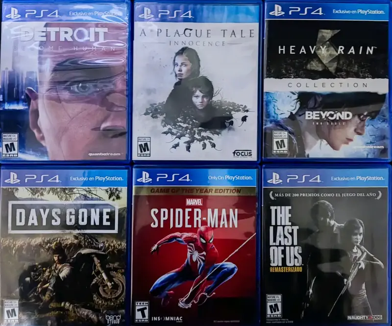 Juegos de ps4 a $15.000 C/U - 2