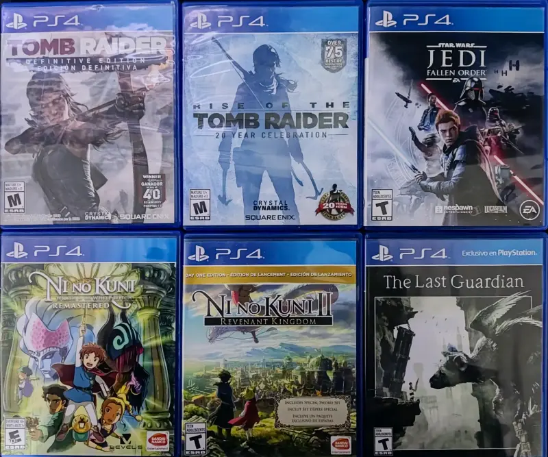 Juegos de ps4 a $15.000 C/U - 1