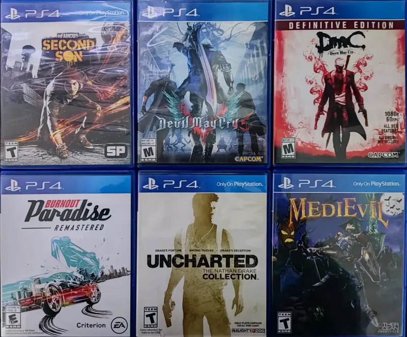 Juegos de ps4 a $15.000 C/U - 2