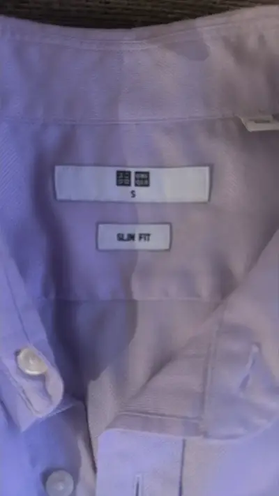 Camisas de vestir blancas y lilas para hombre - miniatura 3