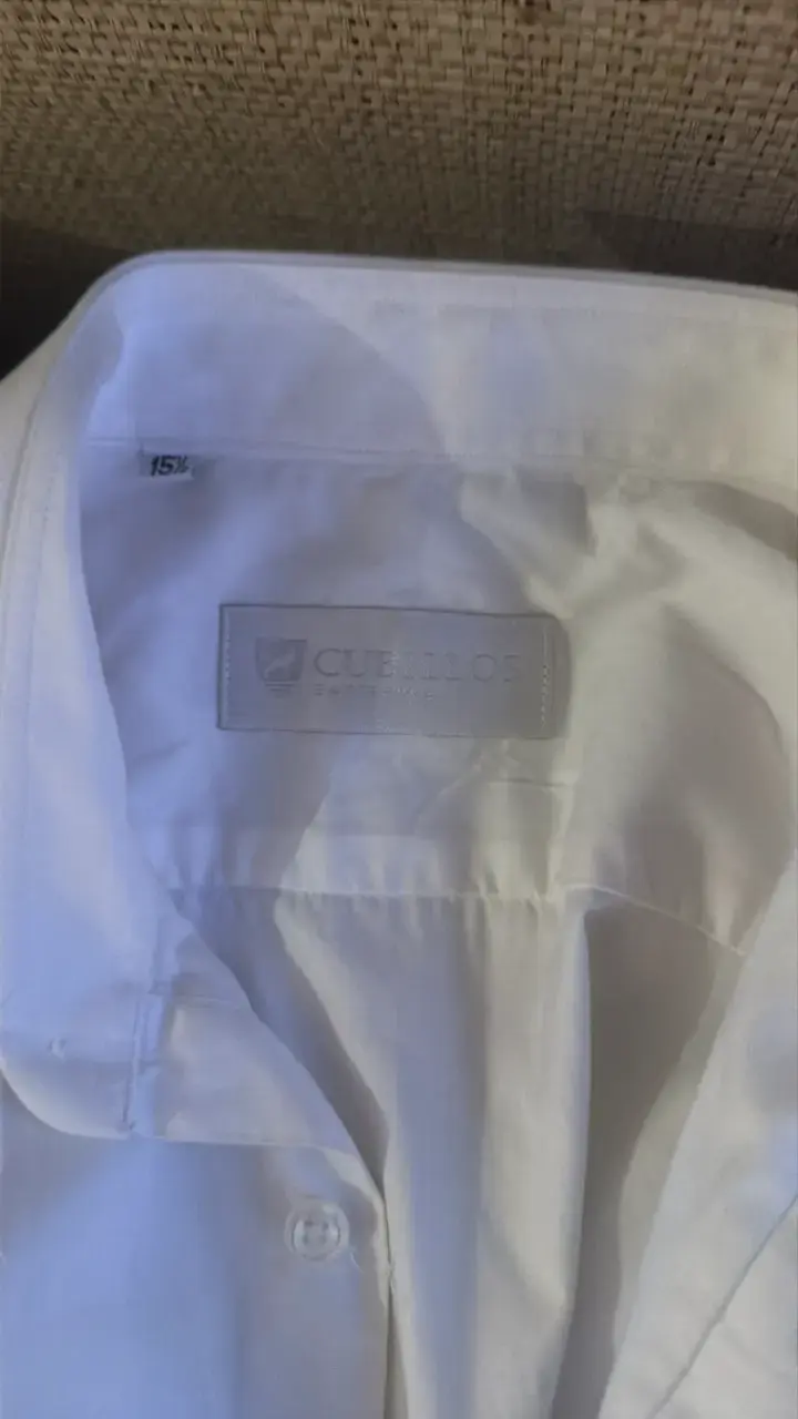 Camisas de vestir blancas y lilas para hombre - 4