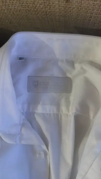 Camisas de vestir blancas y lilas para hombre - miniatura 4