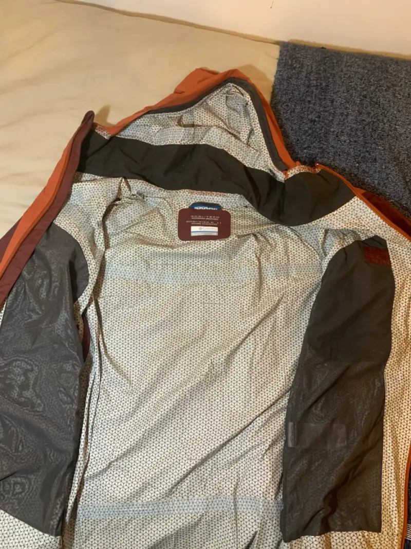 Chaqueta impermeable Columbia Omni-Tech naranja - 2