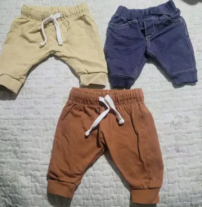 Set de pantalones para bebé - RN - miniatura 1