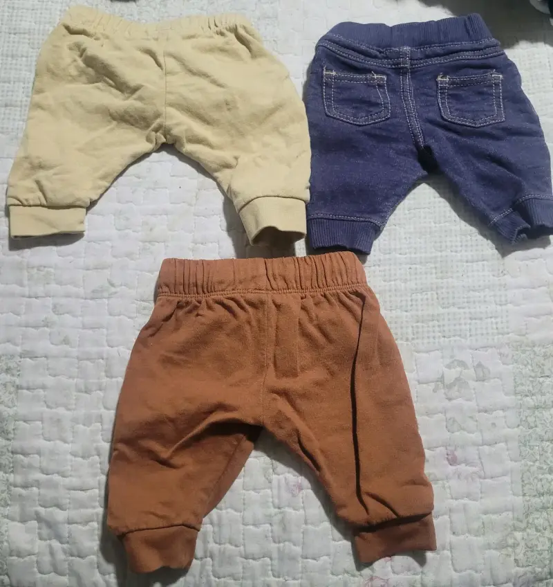 Set de pantalones para bebé - RN - 2