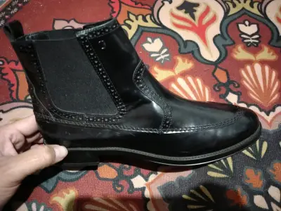Botines de cuero negro para mujer Tod's - miniatura 1