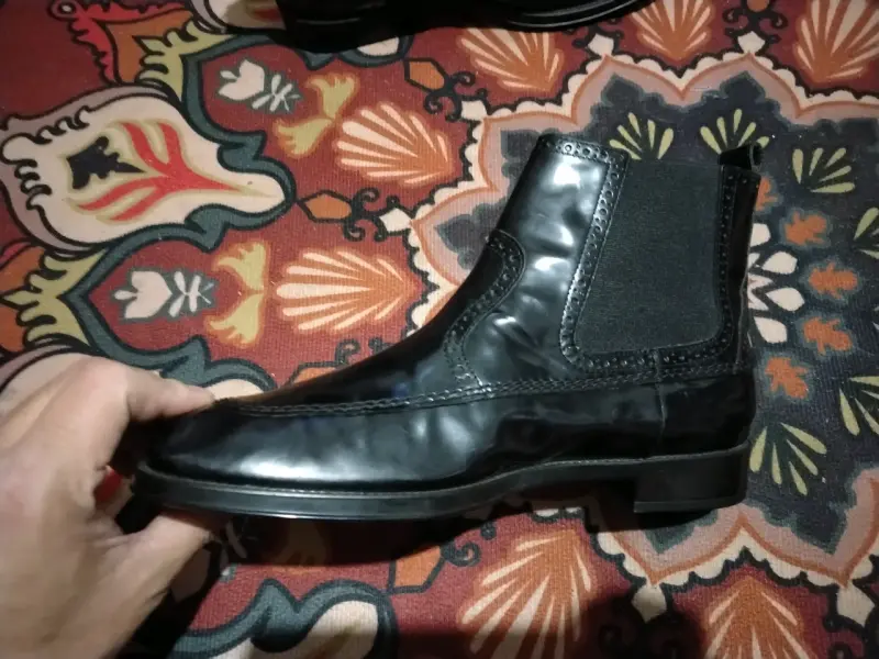 Botines de cuero negro para mujer Tod's - 2