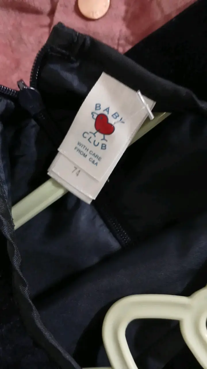 Vestido de fiesta para niña Baby Club negro - 2