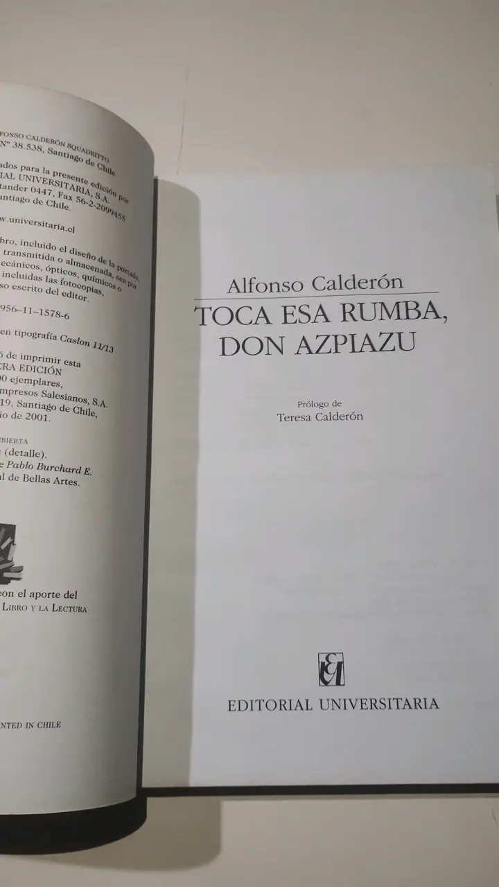 Libro 'Toca Esa Rumba, Don Azpiazu' de Alfonso Calderón - 2