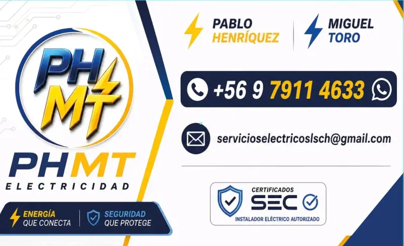 Servicios eléctricos y mantenciones en Chile - 2