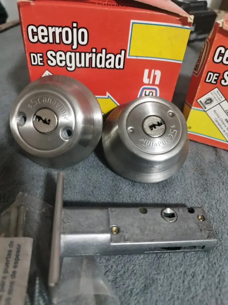 Cerrojo de Seguridad Scanavini Acero Inoxidable - 1