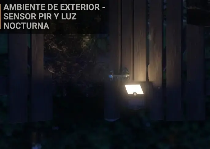Pack de 3 luces solares LED pared con sensor P - 4