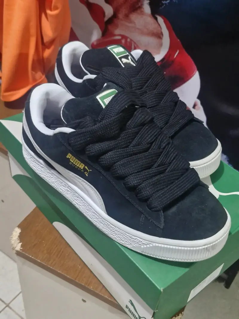 Zapatillas Puma Suede XL negras para adulto - 1