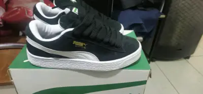 Zapatillas Puma Suede XL negras para adulto - miniatura 3