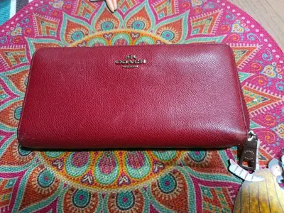 Billetera  Coach de cuero. - miniatura 1