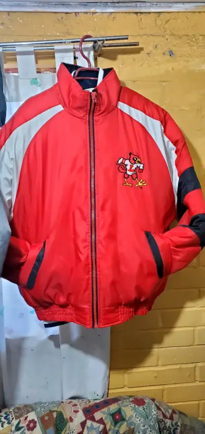 Chaqueta deportiva roja Louisville - miniatura 1